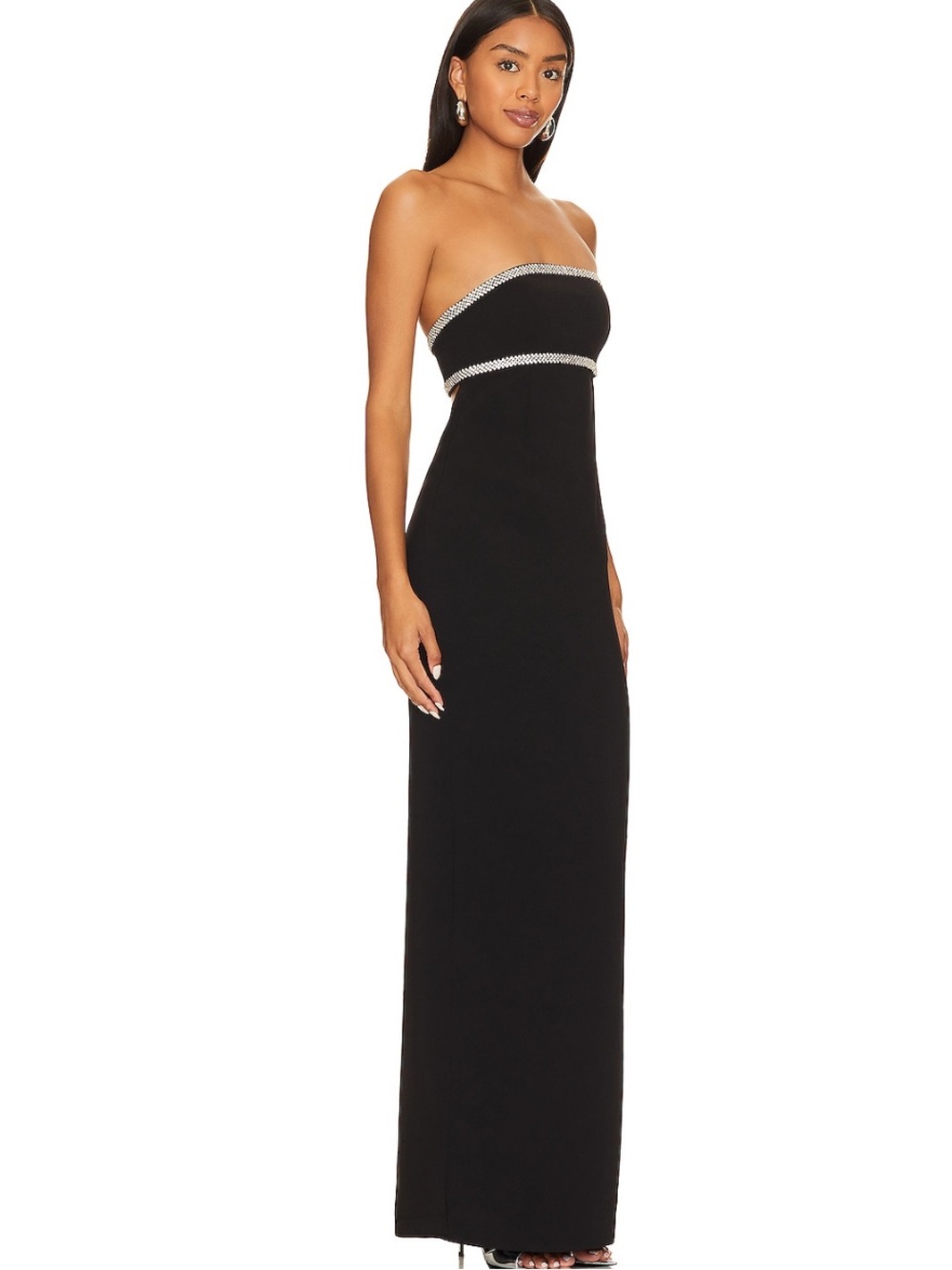 Lovers and Friends x Rachel Cosette Gown in Black - Picture 3 of 7
